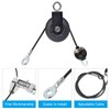 PATIKIL Pulley Cable Adjustable Fitness Cable Pulley System Replacement 4mm