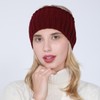 axy HBW5 Winter Headband Women's Knitted Headband Red