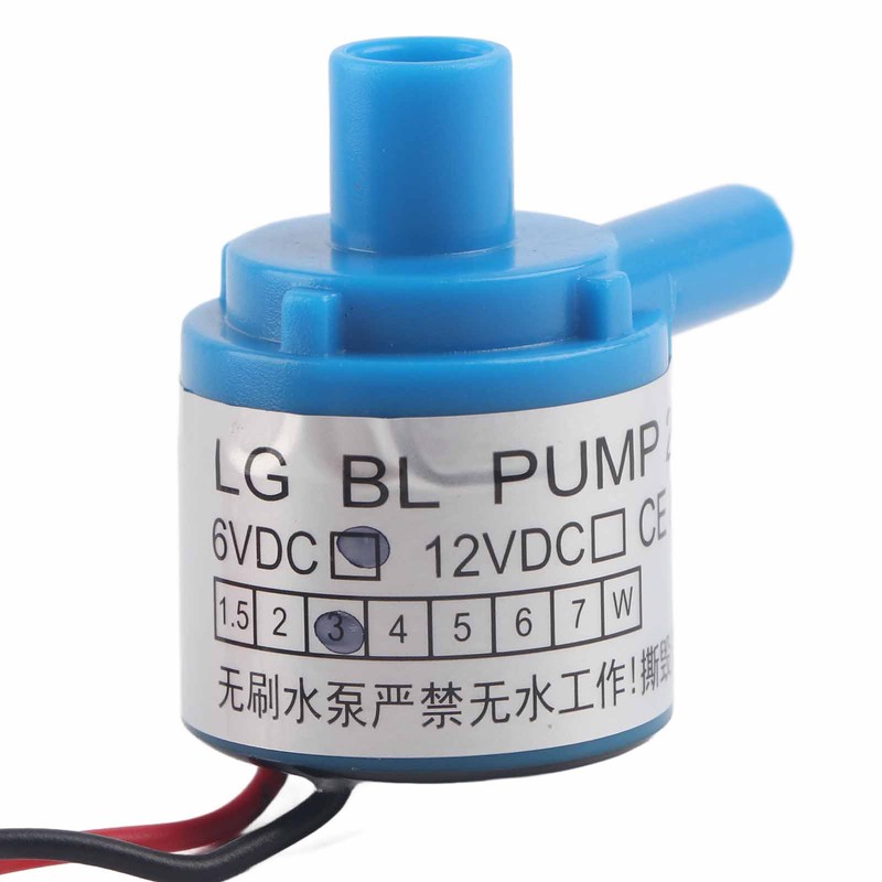 Mini Food Grade Brushless Water Pump 6V DC 3W for