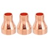 PATIKIL 3/4" to 3/8" ID Copper Reducer, 3pcs 99.9% Pure