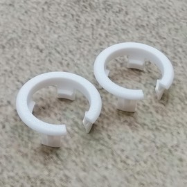 ULEIVA Replacement Clamping Socket, Pack of 2, White, Compatible with EURA Radiator Side Panel