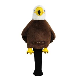 Scott Edward Funny Club Cover Fit Good for Drivers Golf Club Cute Animal Zoo Design Soft Functional Golf Headcover Stylish Protection for Men and Women (Eagle-DR)