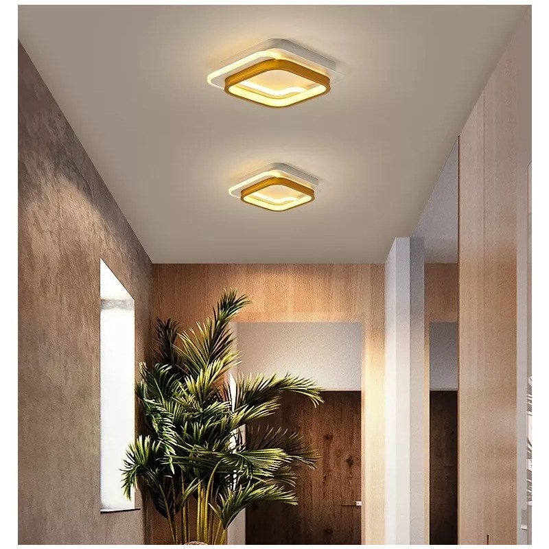 generic Lámpara De Techo Tricolor Led Moderna Para Pasillo Y