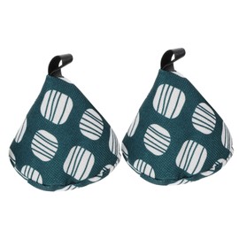 LABRIMP Triangle Oven Gloves Pot Lid Handle Cover Heat Gloves for Double Oven Pot Lid Protector