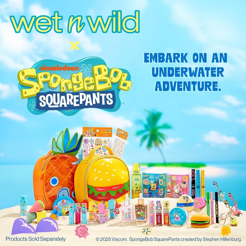 Wet n Wild Bob Esponja - Barra de purpurina refrescante,