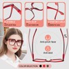 MARE AZZURO Oversized Reading Glasses Women Fashion Large Square Readers