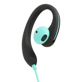 Laroal Sport Earbuds Wired in-Ear Headphones with Over Ear Hook Earclip 3.5mm Jack Running Earphones Wrap Around Ear Buds for Smartphone Laptop Tablet MP3