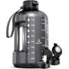 AQUAFIT 1 Gallon Water Bottle with Time Marker & Straw