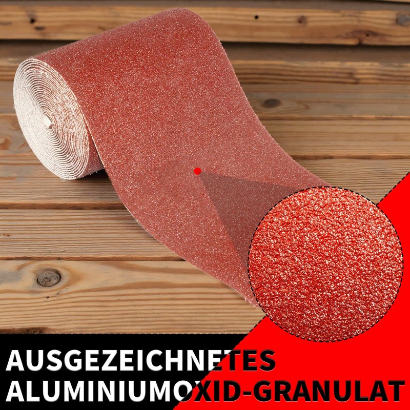 SenmaiTools 3 m x 93mm Sandpaper Roll, Ideal for Sanding