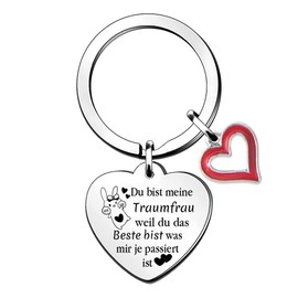Mum Key Pendant Grandma Aunt Mother's Day Gift Dad Uncle Grandpa Father's Day Valentine's Day Women Men Friends Daughter Son Graduation Teacher Birthday Treasure Christmas, Dream wife
