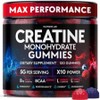 Creatine Monohydrate Gummy Complex for Men and Women 5000mg BCAA L-Carnitine Taurine Pre-workout Gummies with Vitamin B12 for Muscle Growth Strength and Energy Support, Creatine Monohydrate Gummy Complex for Men and Women 5000 / 크레아틴 모노하이드레이트 구미 콤플렉스 남녀용 5000mg BCAA L-카르니틴 타우린 근육 성장 근력 및 에너지 지원을 위한 비타민 B12를 함유한 운동 전 구미, 크레아틴 모노하이드레이트 구미 콤플렉스 남녀용 5000