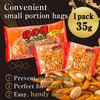 MINOYA Japanese Rice Crackers with Peanuts, 35g, Pack of 36,