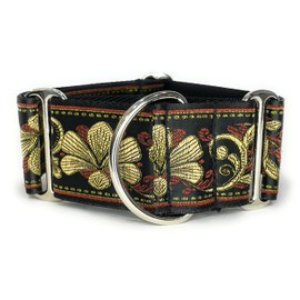 SightHound Gang Martingale Dog Collar for Greyhound Saluki Whippet and Other Breeds with Similar Neck 2" Wide (XL 17”-22”)