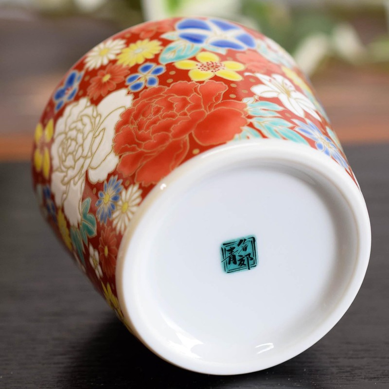 Sobachoko Stylish Tableware, Kutani Ware, Soba Boar, Hanazumi, Ceramic, Japanese