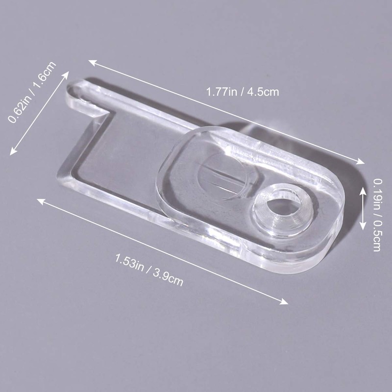 YLOVAN Toggle Switch Plate Cover Guard 10 Pack Clear -