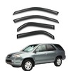 Gldifa Window Visor Rain Guards Compatible with 2001-2006 Acura MDX