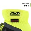 Mechanix Wear FastFit® E5 Gloves (Small, Black/Fluorescent Yellow)
