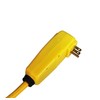 Tower Manufacturing 30434052 Auto-Reset Right Angle GFCI Cord and 4-Outlet