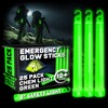 PartySticks Green Glow Sticks Emergency Chem Lights (6", 25 Pack)