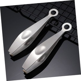 Ciieeo Cooking Tweezer Slant Tip Stainless Steel for Food for Pork Hair and Fishbone Removal