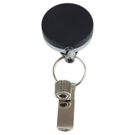 prendre PR-PENCORI Pen Cord Reel, Lost Prevention, Clip, Telescopic Reel, Delivery, Work, Pocket Mount, Easy Storage, Driver, Delivery, Stretchable, Cord Reel, Black