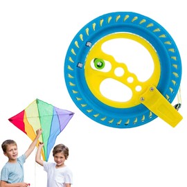 Kite Line Spool Kit, Kite Line Winch for Kites, Kite Line Roll 150 m, Kite Line ABS Plastic Kite Spool Rolls, Kite Reel, Kite Winch Rope Pulley