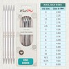 KnitPro 20 cm x 6 mm Nova Cubics Double Pointed