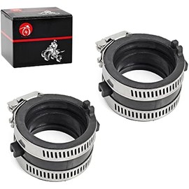 MOTO1988 Intake Manifold Boots For HONDA Shadow VLX 600 VT600 C CD 1988-1998 Shadow Spirit 750 VT750DC 2001-2007 Shadow ACE 750 VT750C 1998-2003 16211-MAW-600 Carburetor Carb
