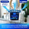 ZARPAX Moisture Absorber Activated Charcoal 10.5 oz/300g | Removes Moisture,