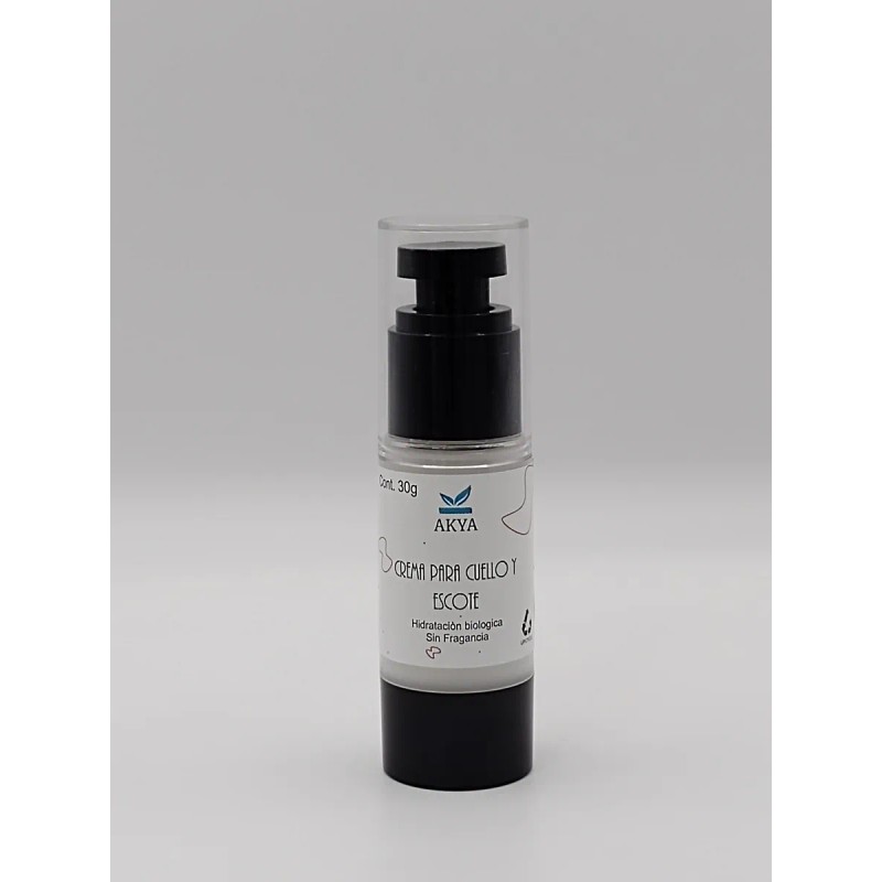 Crema Para Cuello Y Escote Akya. Hidratación Biológica