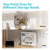 PEGZONE Clamp-on Desk Pegboard, Desk Organizer for Office Gaming Home,