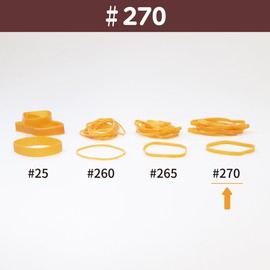 Rubber Band #270 < 1.8 oz (50 g) Transparent Bag > American Color Thick Width Small Volume Packaging Rubber Band All Sizes 73 Republic