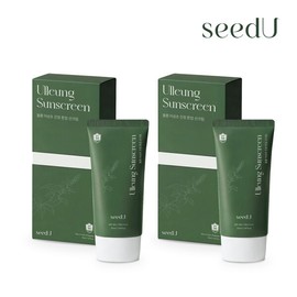 Ulleung Houttuynia cordata soothing tone-up sun cream 50ml / 울릉 어성초 진정 톤업 선크림 50ml X 2개