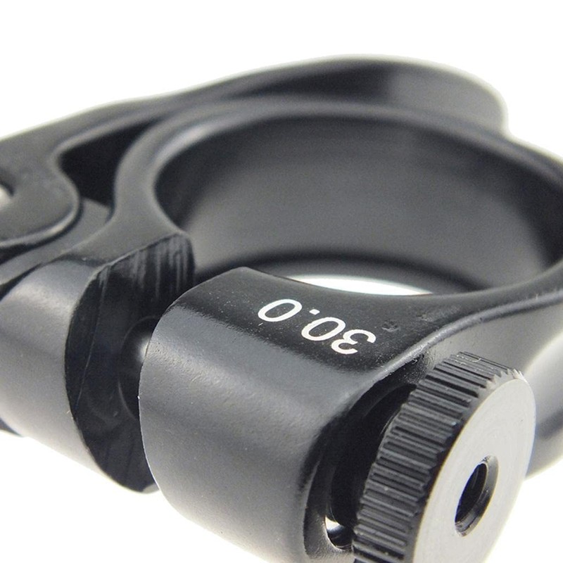 MagiDeal 30mm Bicycle Seat Post Clamp Aluminium Alloy Quick Release
