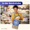 slowroom Linen Lunch Bag, 2 in 1, Bread Bag for