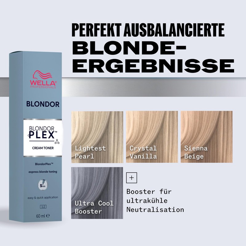 Wella Professionals BlondorPlex Cream Toner / 86 Ultra Cool Booster