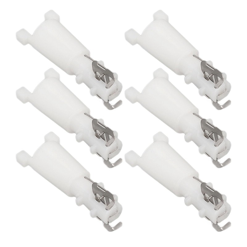 20pcs Nose Hair Cutter Replacement Head with Cleaning Brush Steel