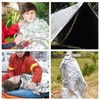 6 Packs Camping Emergency Blankets, 210 * 160cm Survival Thermal