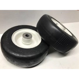 Walker/Carlisle Walker Mower FLAT FREE Tire part 5715-3 Carlisle Deck Caster Wheels (2)