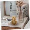 Kichvoe Resin Monkey Figurine Stylish Desktop Adornment Unique Home Decor