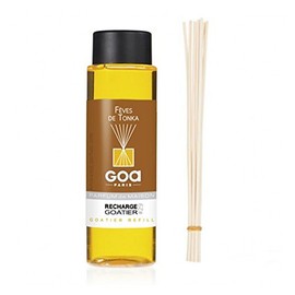 Goa Clem Fèves de Tonka Tonka Beans, Room Fragrance – Refill Concentrate for Fragrance Dispenser
