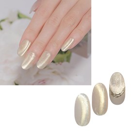 Magnetic Nail "Cherry Blossom Magnet" Light Gold Magnet Powder Color Gel Popular Self Gel Nail Easy Cute (Cherry Blossom Magnet) 02, 0.2 oz (5 g)