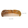 Vaguelly 1Pc Natural Wooden Hair Comb Sandalwood Comb for All