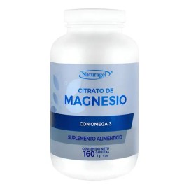 Citrato De Magnesio Con Omega 3 Naturagel 160 Caps                                                                                                    