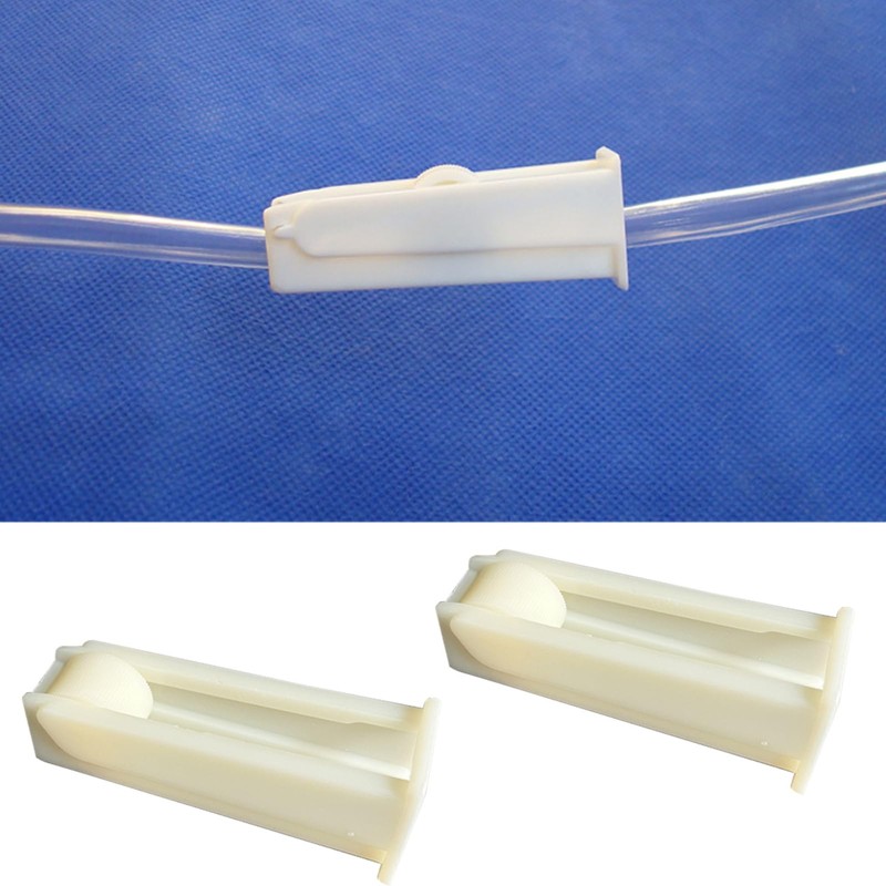 4 Pcs Silicone Tubing Clamps, Plastic Hose Clamp Tube Clip