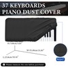 Musiin Staubschutzhülle für Klaviertastaturen mit 37 Tasten, kompatibel mit Novation