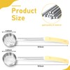 Teenyyou 8 Pcs Portion Control Serving Spoons Portion Scoops Cups