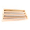 Miller Shingle Clear Cedar Foundation Vent with Louvers - 16