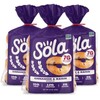 Cinnamon Raisin Bagels 12 oz, Non-GMO, Free of Artificial Flavors, Colors & Preservatives, No Added Sugar (3 Pack)