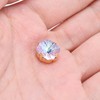 10Pcs Sewing Claw Diamond Fat Square Glass High Top Clothing